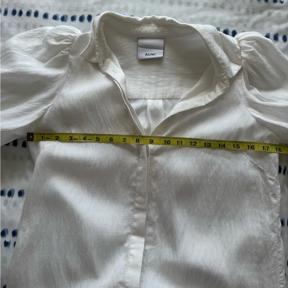 Acler Sherwood Dress in White - Size S - Picture 7 of 13